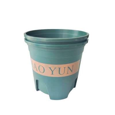 Pots de fleur en plastique épaissis de grand rond pour la résistance à la maison de Sun