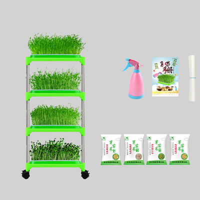 Jeune plante enduite Tray Stand Mung Bean Sprouting Tray Environment de PE amical