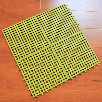 Tapis de épissure résistant à l'usure 30×30cm de Mat Bathroom Anti Skid Floor de plancher