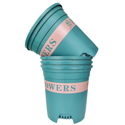 Les pots de fleur en plastique ronds extérieurs d'intérieur de haute résistance enracinent le contrôle