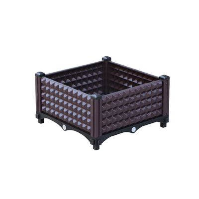 Boîte en plastique de planteur de jardin de longueur multifonctionnelle de 80cm pour la plantation de fraise