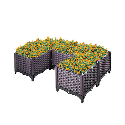 Boîte en plastique de arrosage automatique de planteur de jardin