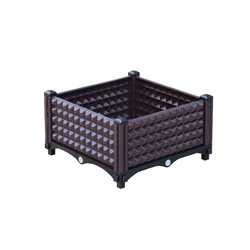 Boîte en plastique non enduite de planteur de jardin pour l'antioxydant de myrtilles