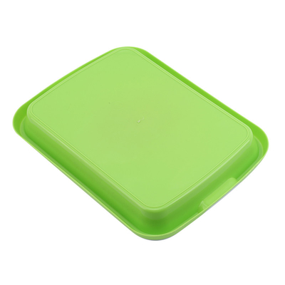 graine hydroponique en plastique large Sprouter Tray With Lid Anti Corrosion de plateaux de 24.5cm