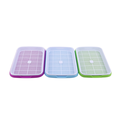pousse croissante Tray Biodegradable de graine de la haute eau en plastique de 11cm