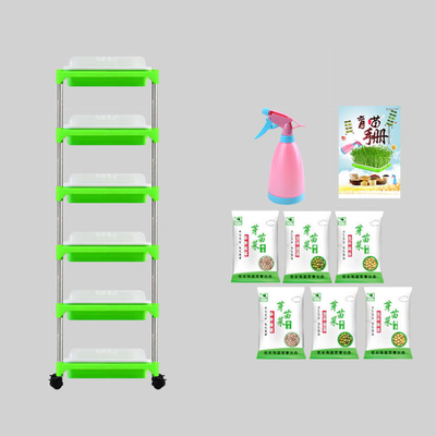Jeune plante en plastique Tray Stand Recyclable Multicolor de germination réglable
