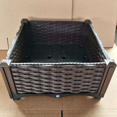 Boîte de plantation de légumes de lit de jardin surélevé modulaire pour jardin
