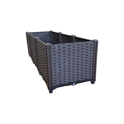 Preuve augmentée en plastique épaisse rectangulaire de fuite de boîte du jardin ISO9001
