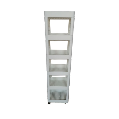 Organisateur de plastique flexible de roulement de plastique de support de chariot de stockage de longévité élevée