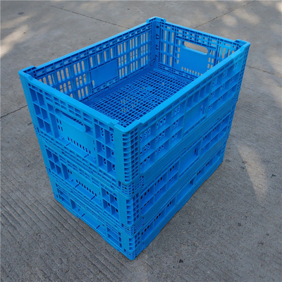 Panier en plastique pliable hygiénique de rectangle anti-mites