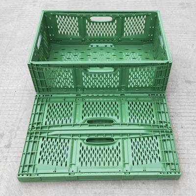 Transport végétal se pliant en plastique adapté aux besoins du client de nourriture de panier de supermarchés